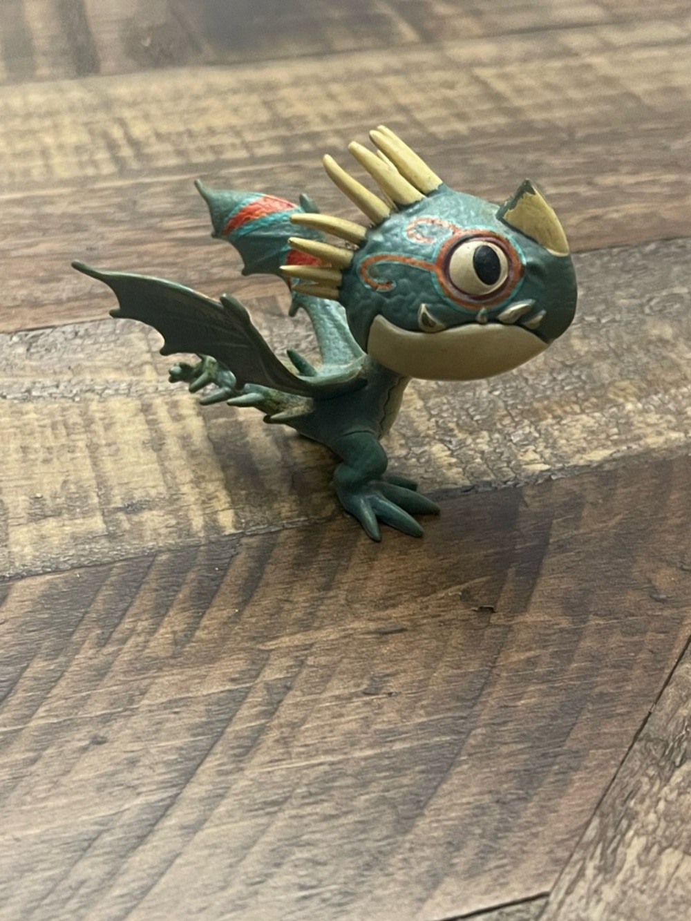 Collectible Stormfly figure from the How to Train Your Dragon franchise.